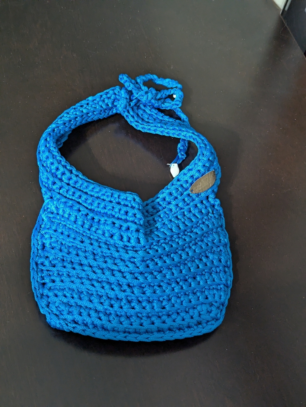 Hand-Crocheted Blue Women’s Hat